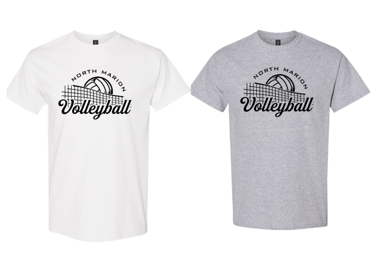 2026 NMHS Volleyball Shirt Options