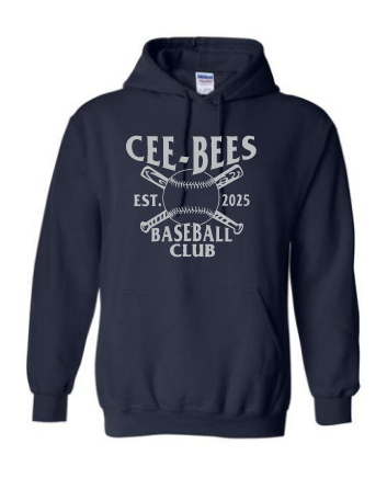 CB Baseball Hooded Sweatshirt Navy