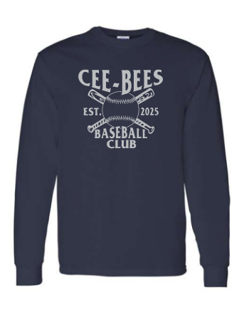 CB Baseball Club Long Sleeve T-shirt Navy