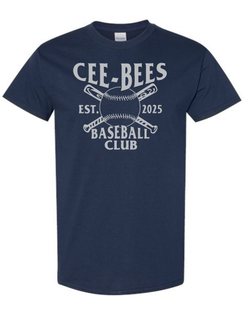 CB Baseball Club Short Sleeve T-shirt Navy