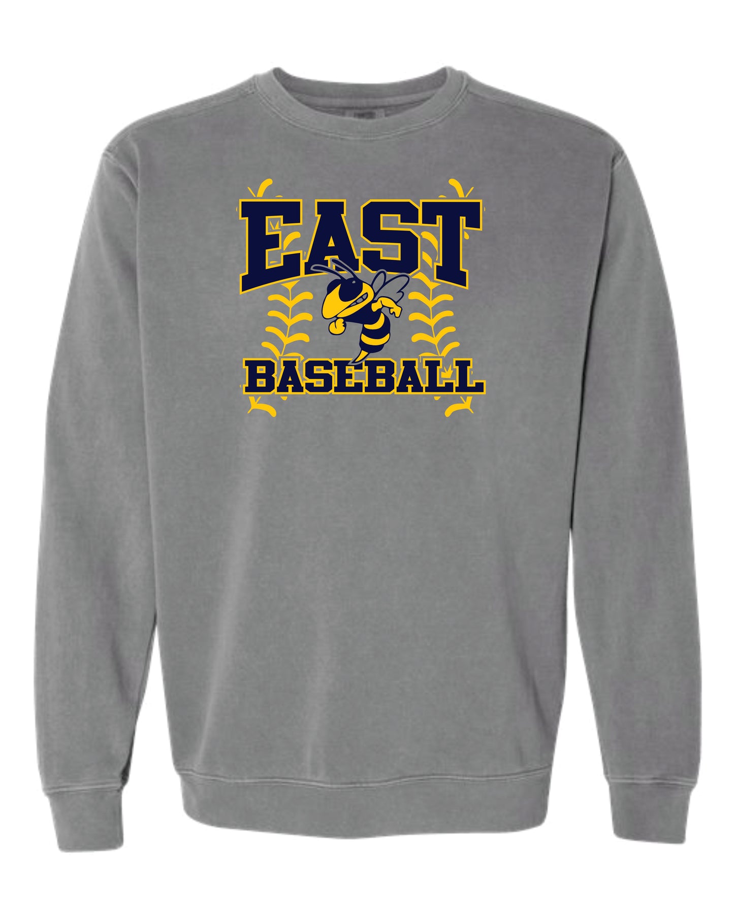 East Fairmont Baseball Comfort Colors Crew