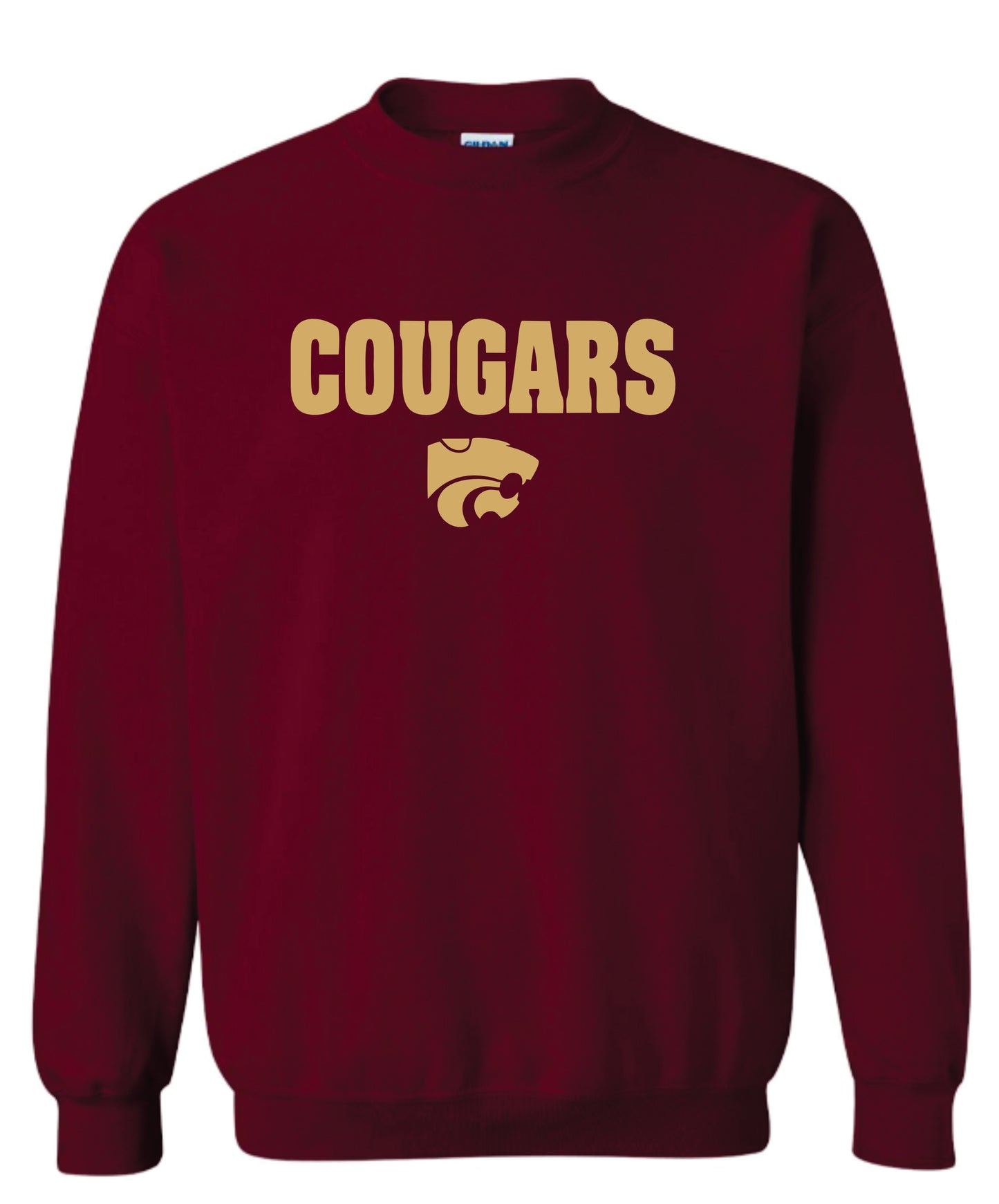 Lincoln Cougars Crew Neck Sweatshirt
