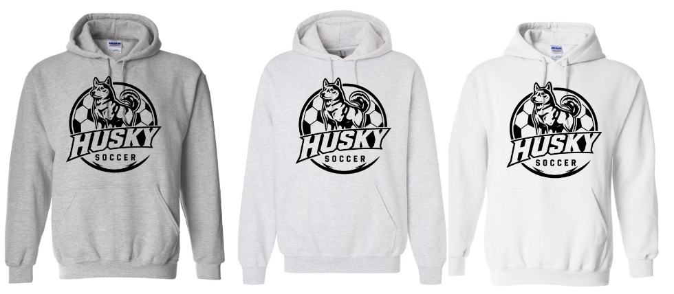 Husky Pups Girls Soccer 2026 Hooded Sweatshirt