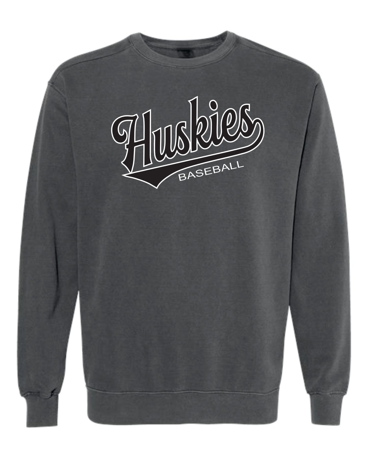 Comfort Colors Huskies Baseball Crew