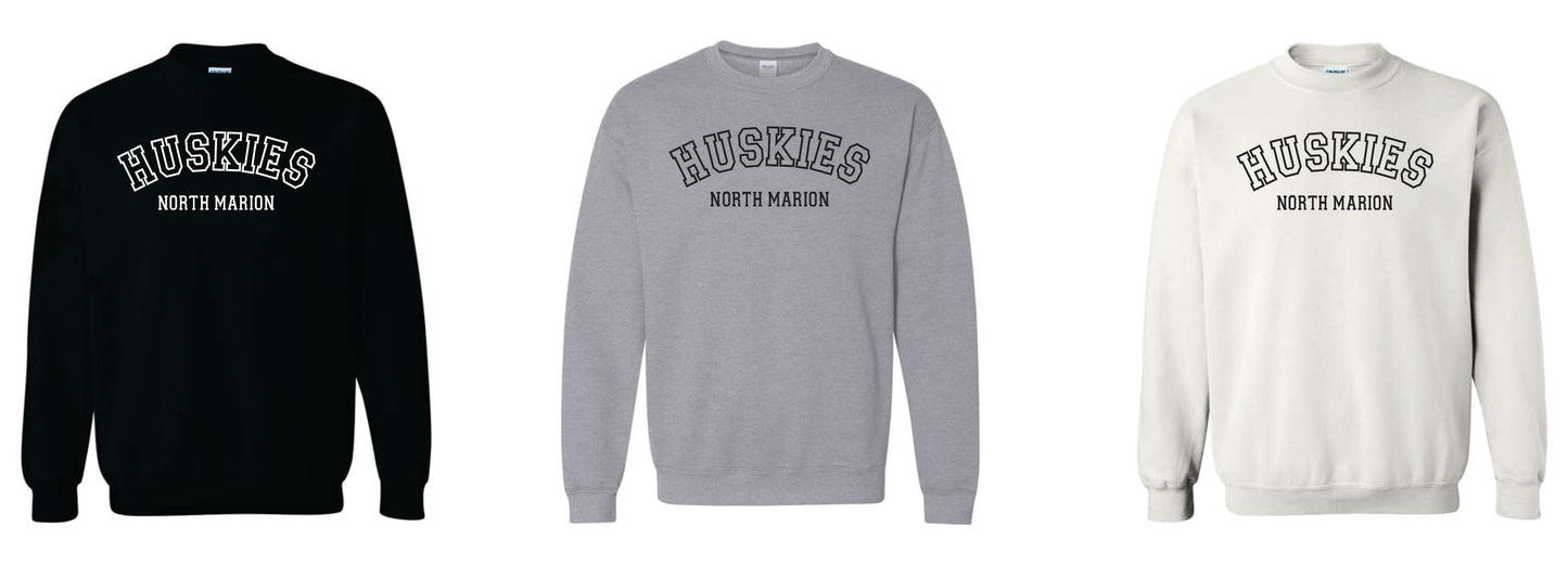 Gildan Huskies NM Crewneck