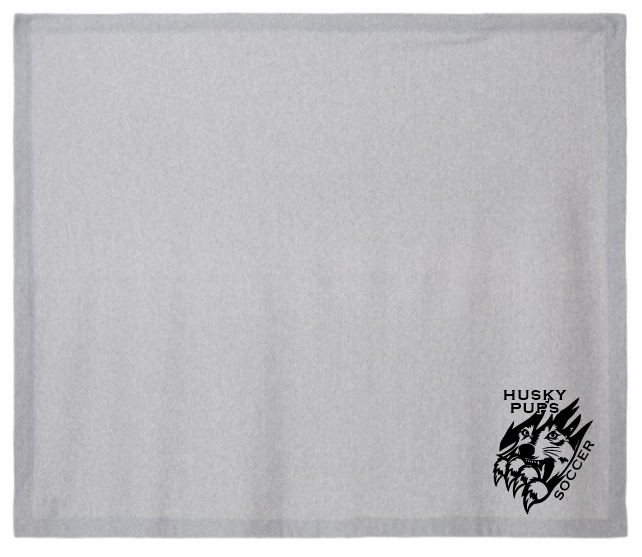 Husky Pups Boys Soccer 2026 Blanket