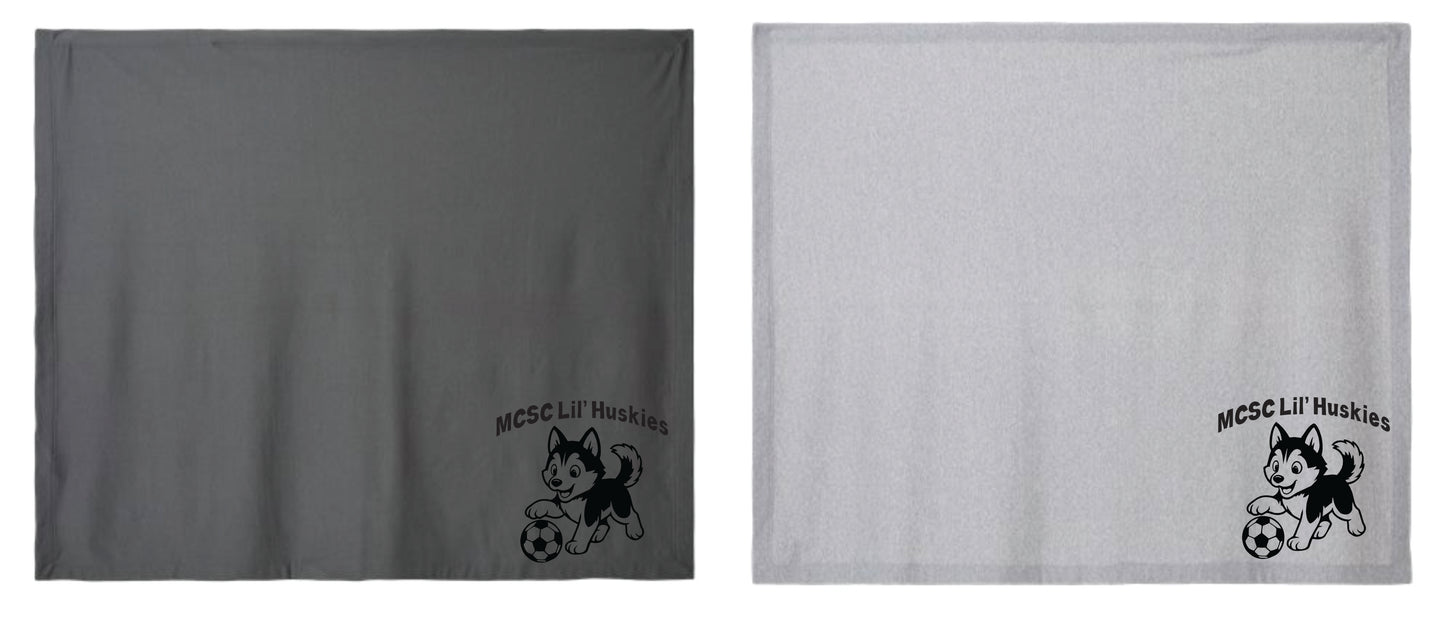 Lil' Huskies Soccer Stadium Blanket