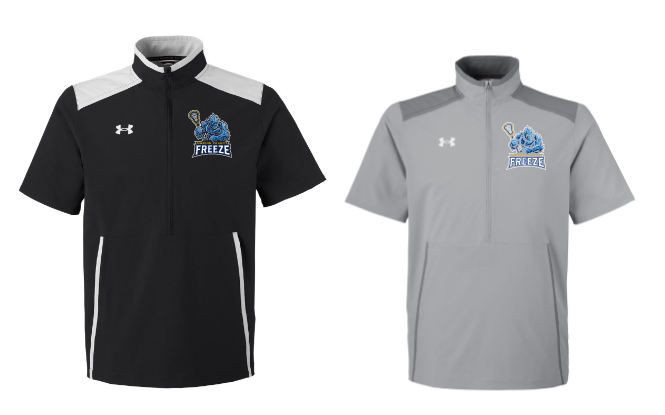 MC Freeze Under Armour Men's Motive 3.0 Half Zip Black or Grey