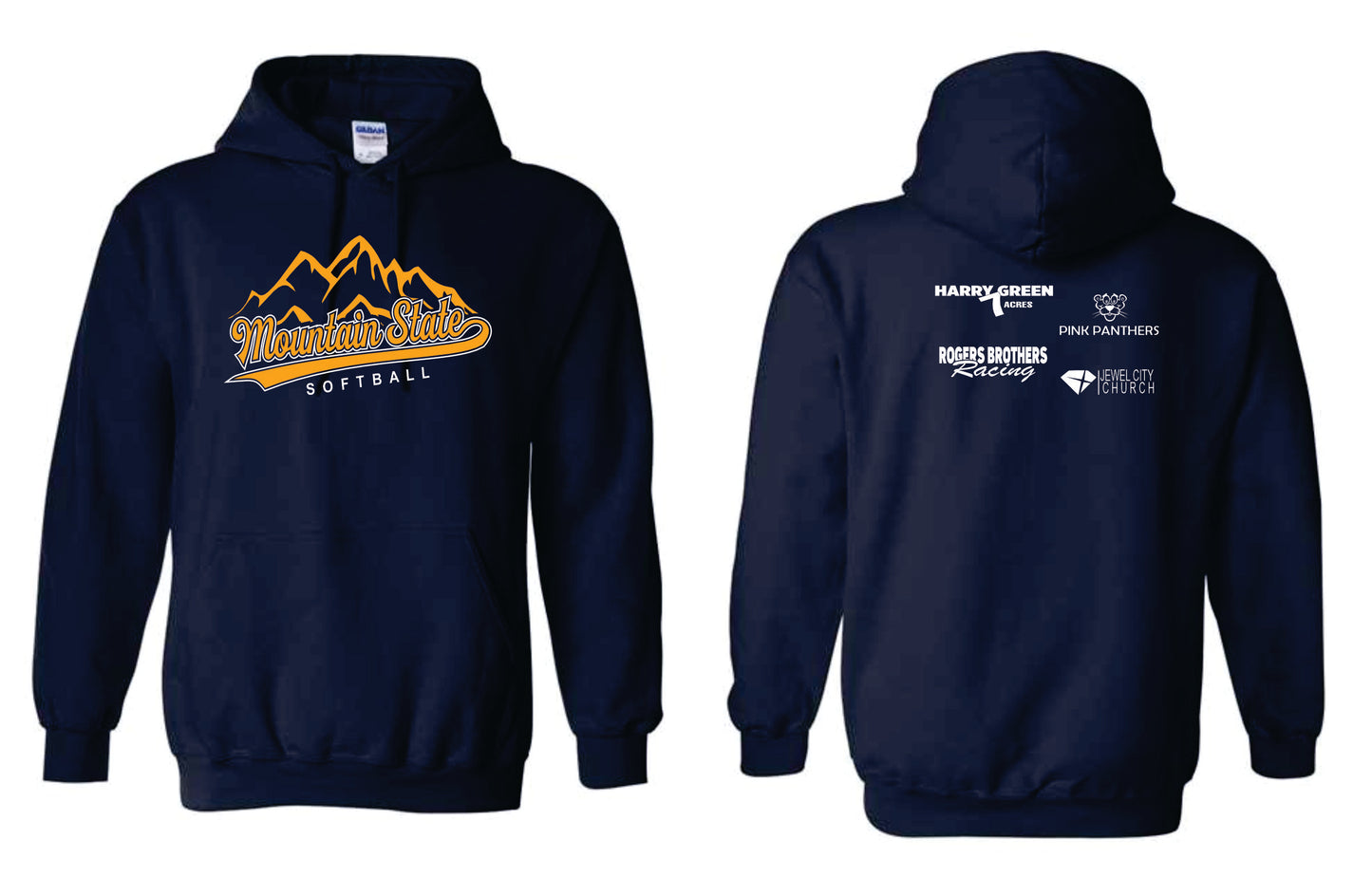 Mt State Softball Hoodie