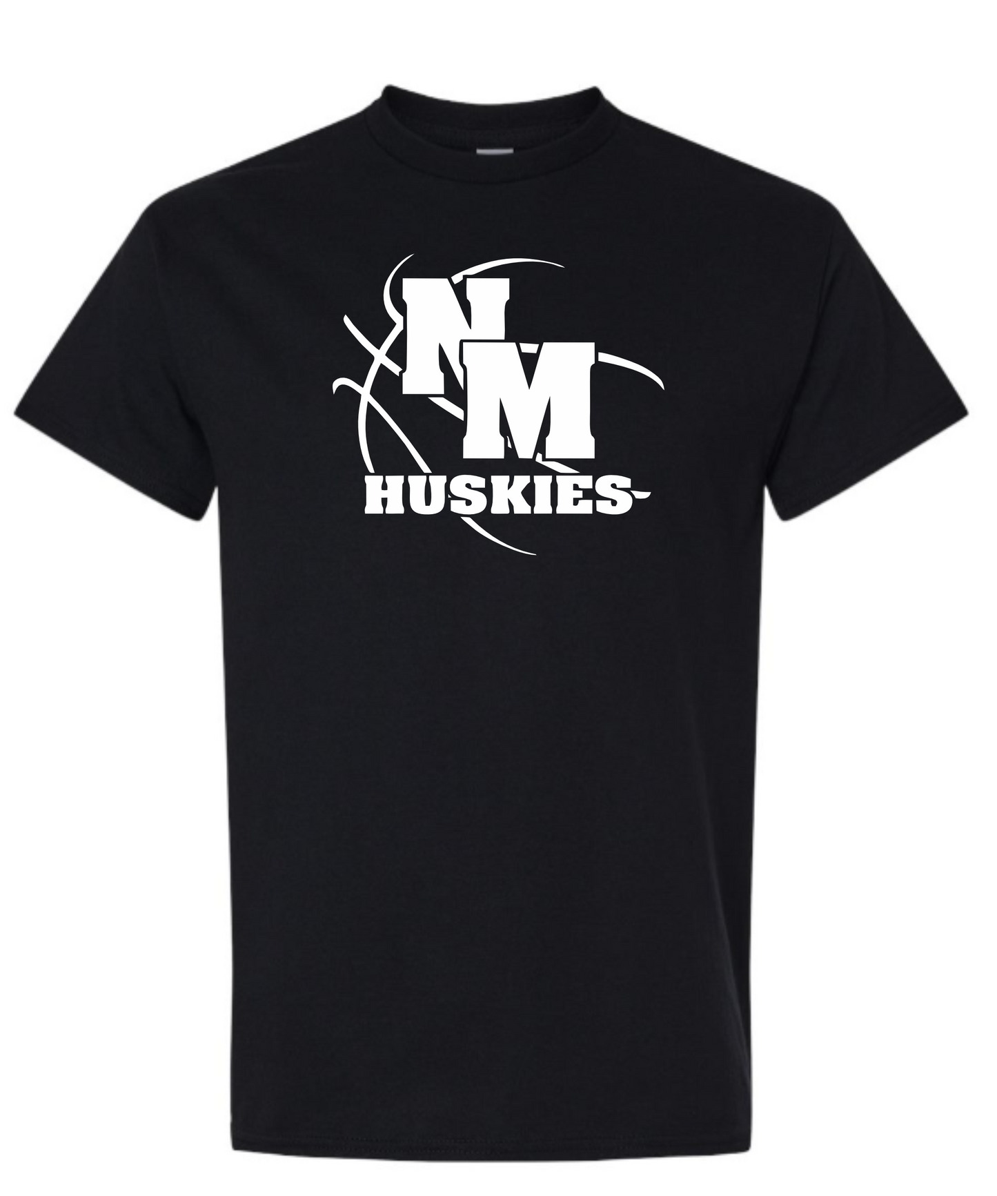 NM Huskies Basketball Short Sleeve T-shirt