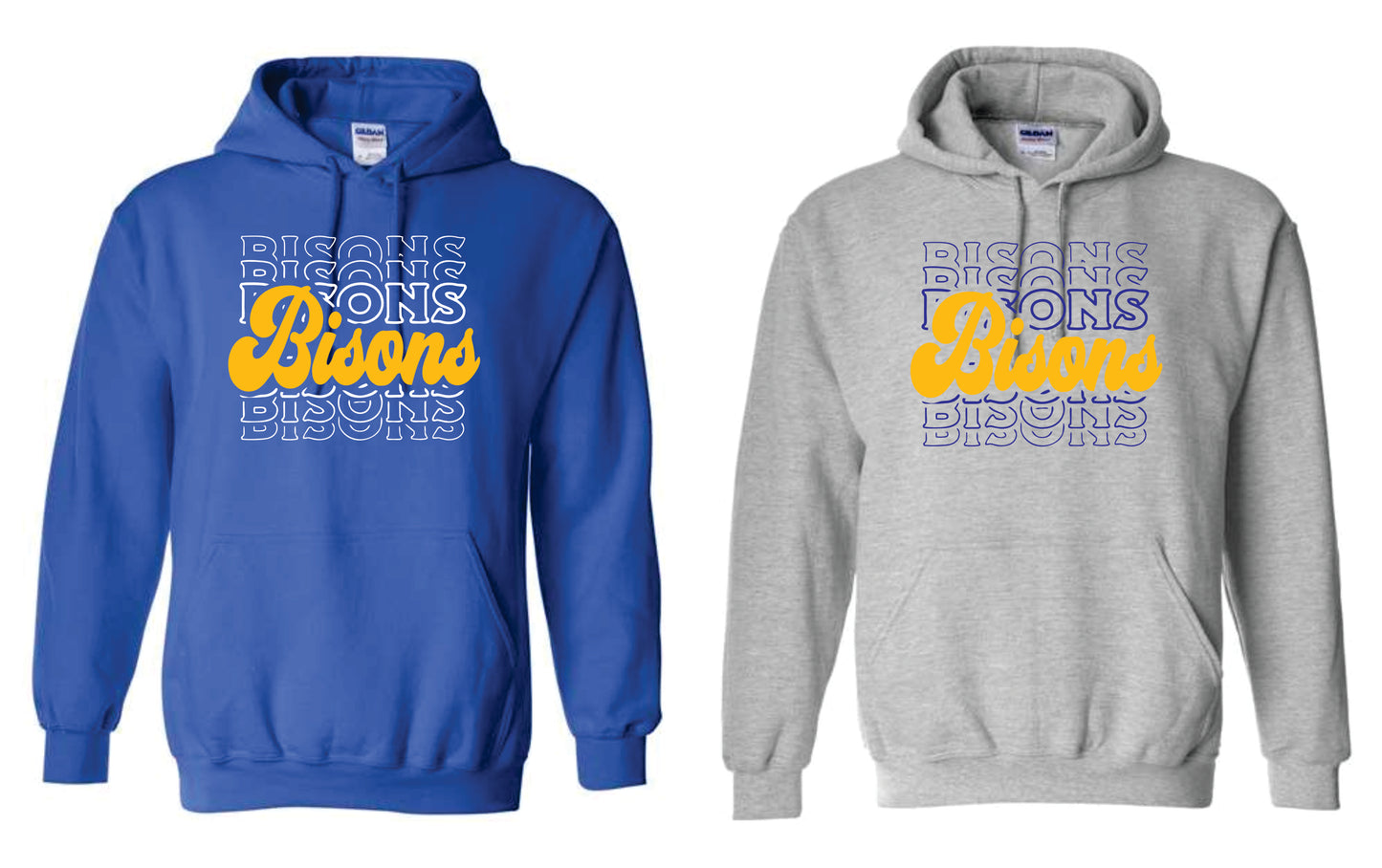 Bisons Retro Hoodie