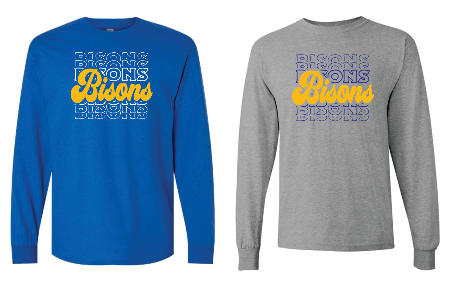Bisons Retro Long Sleeve