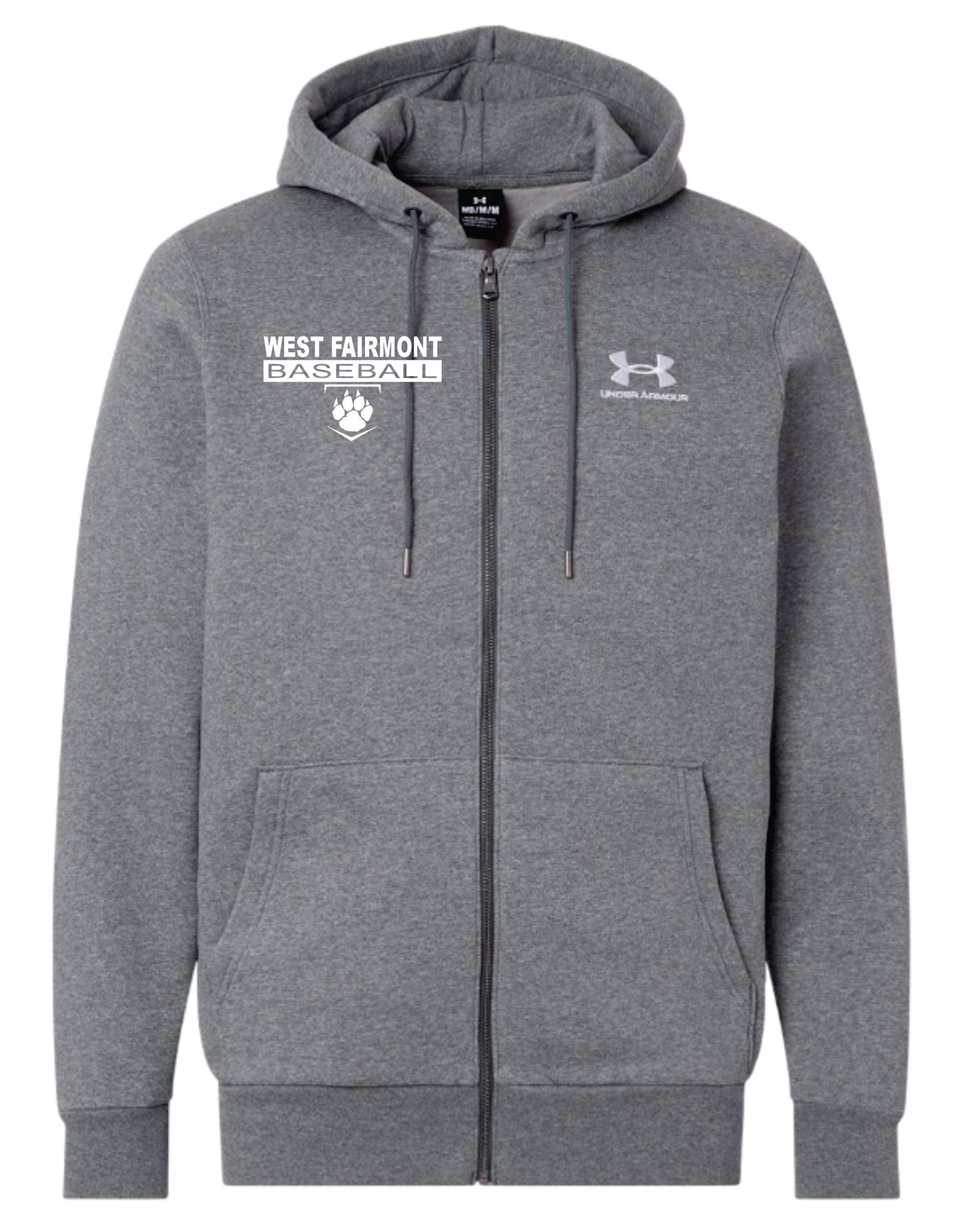 West Fairmont Baseball UA Full Zip Jacket