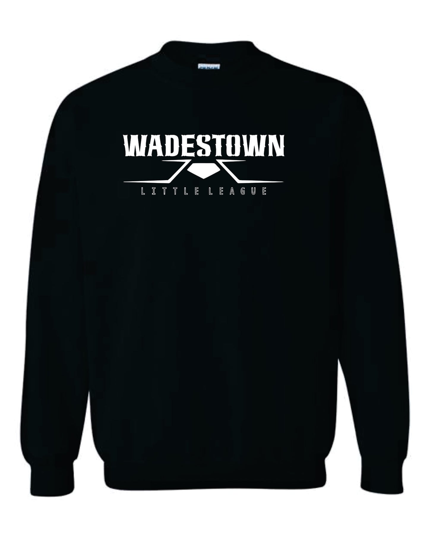 Wadestown Crewneck Sweatshirt Design 1 Black