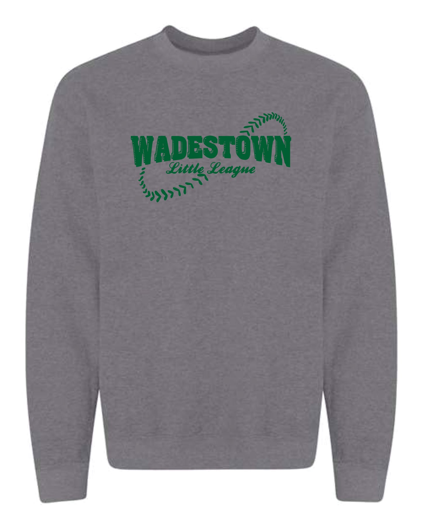 Wadestown Crewneck Sweatshirt Design 2 Heather Graphite