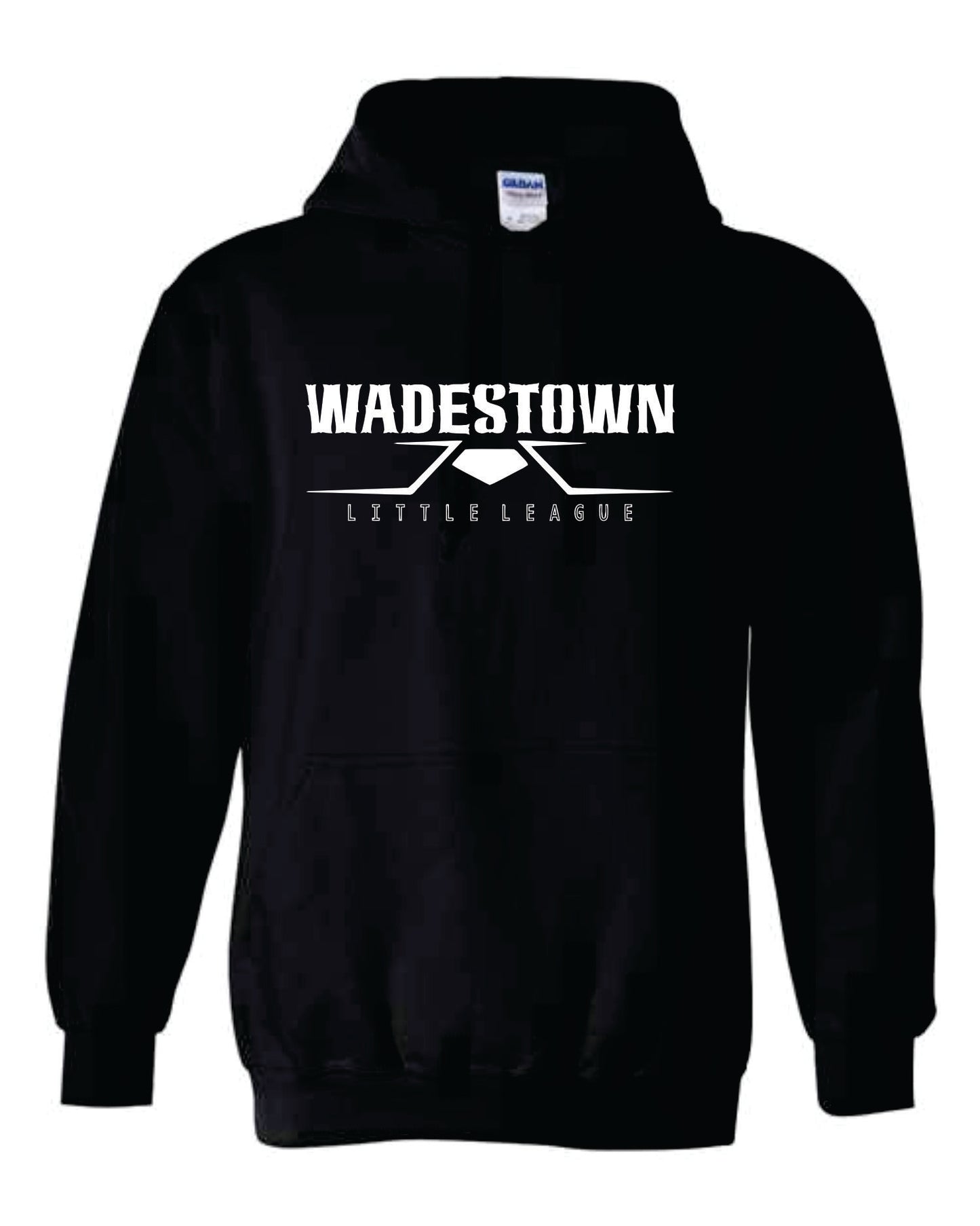 Wadestown Hoodie Design 1 Black