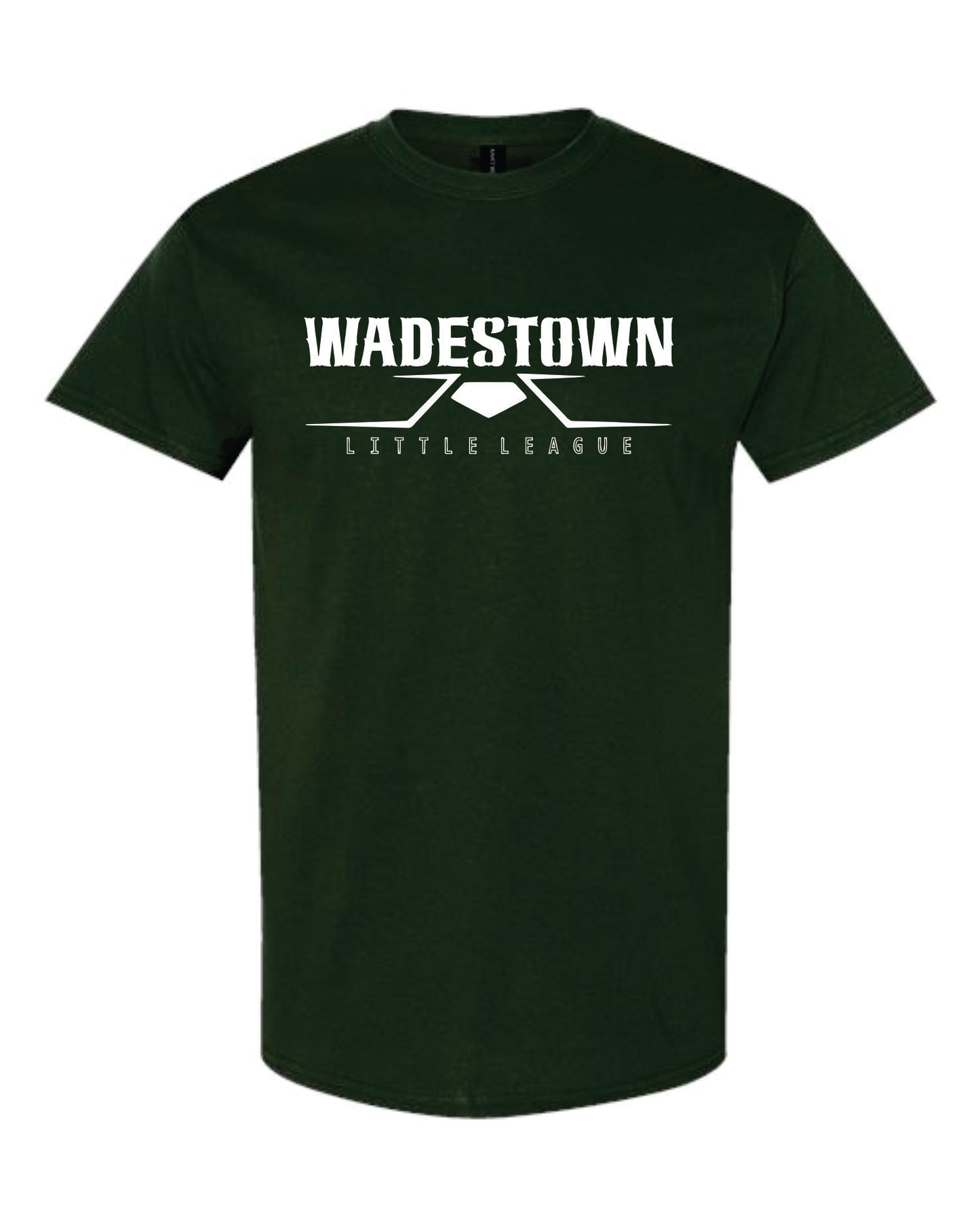 Wadestown Short Sleeve Design 1 Dark Green