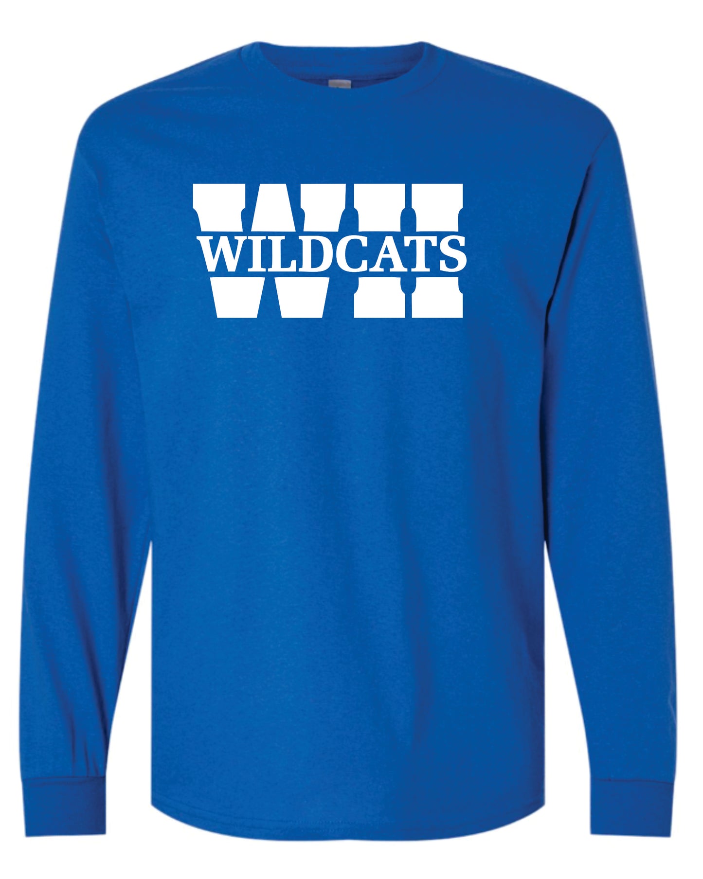 White Hall Split Long Sleeve T Shirt