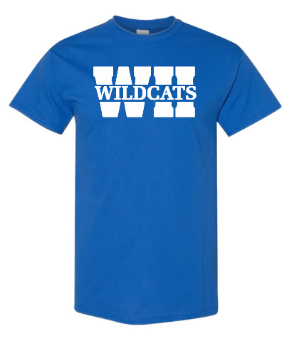 White Hall Short Sleeve T Shirt with Split Design