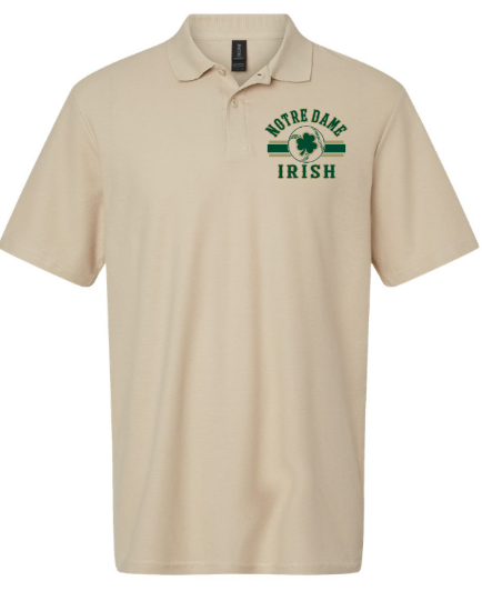 2026 Notre Dame Baseball Cotton Polo