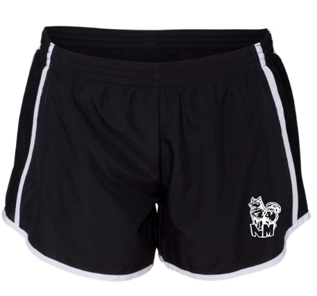 NM with Husky on Augusta Pulse Team Running Shorts