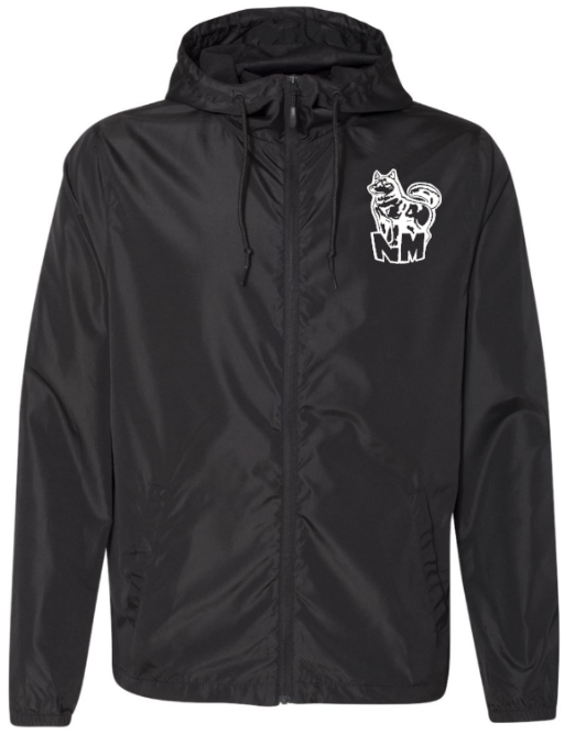 Independent Trading Lightweight Jacket With NM Husky Logo