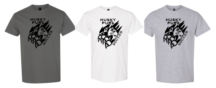 Husky Pups Boys Soccer 2026 Sponsor T-shirt
