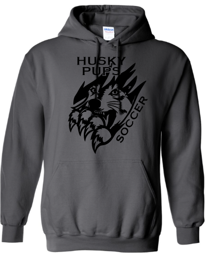 Husky Pups Boys Soccer 2026 Sponsor Shirt - Hoodie