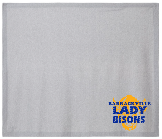 Barrackville Lady Bisons Blanket