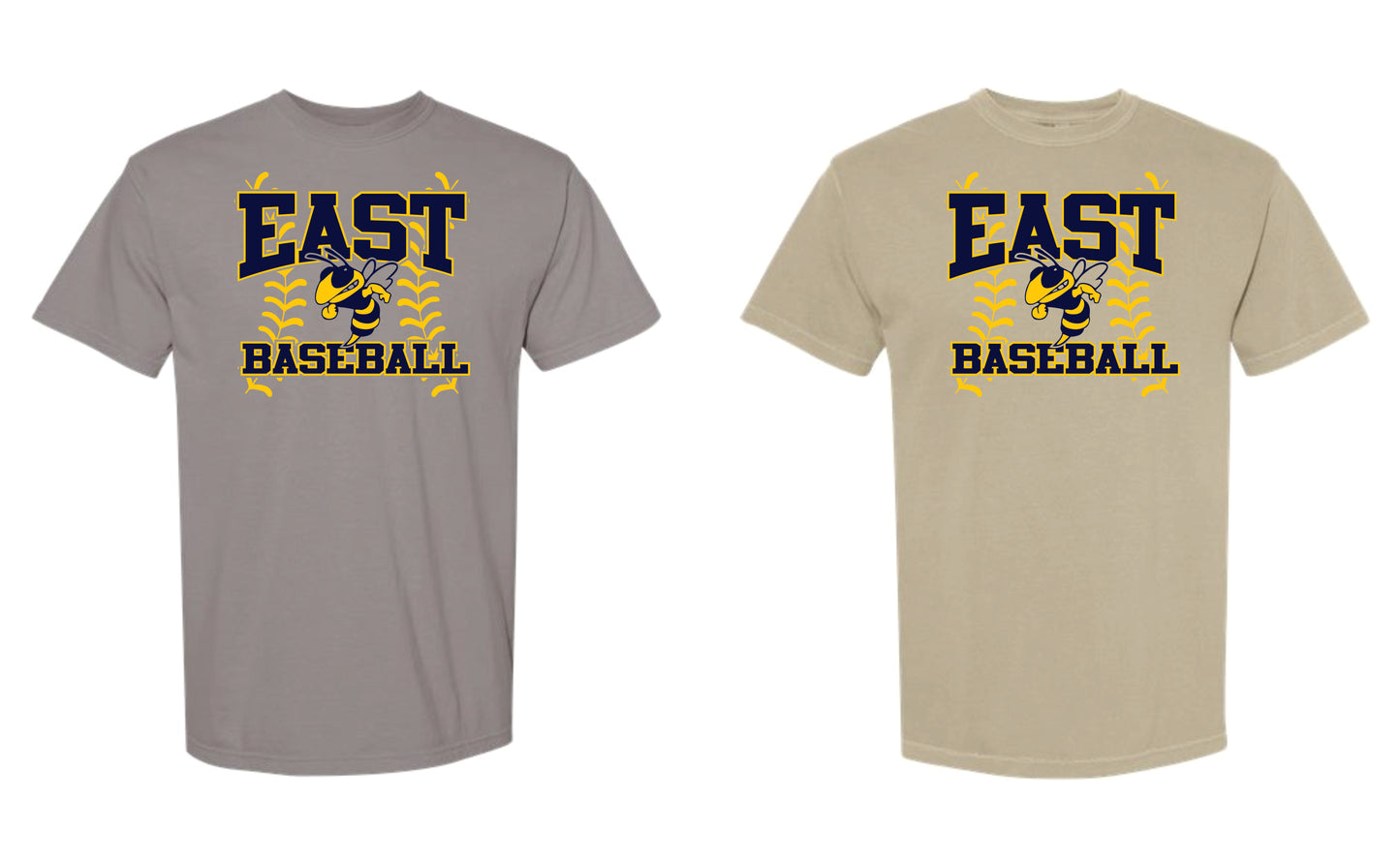 East Fairmont Baseball Comfort Colors Short Sleeve