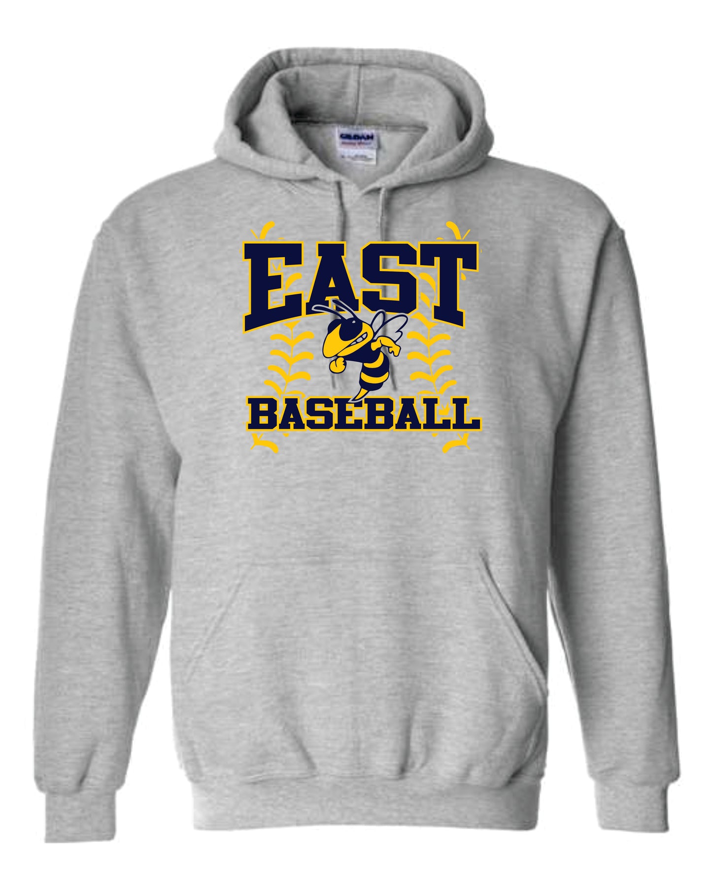 East Fairmont Baseball Hooded Sweatshirt
