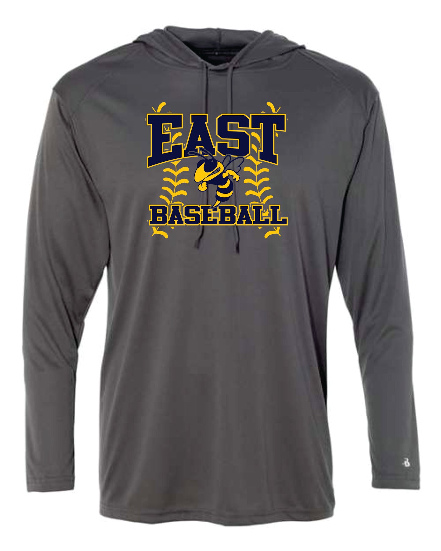 East Fairmont Baseball Dri Fit Long Sleeve with Hood