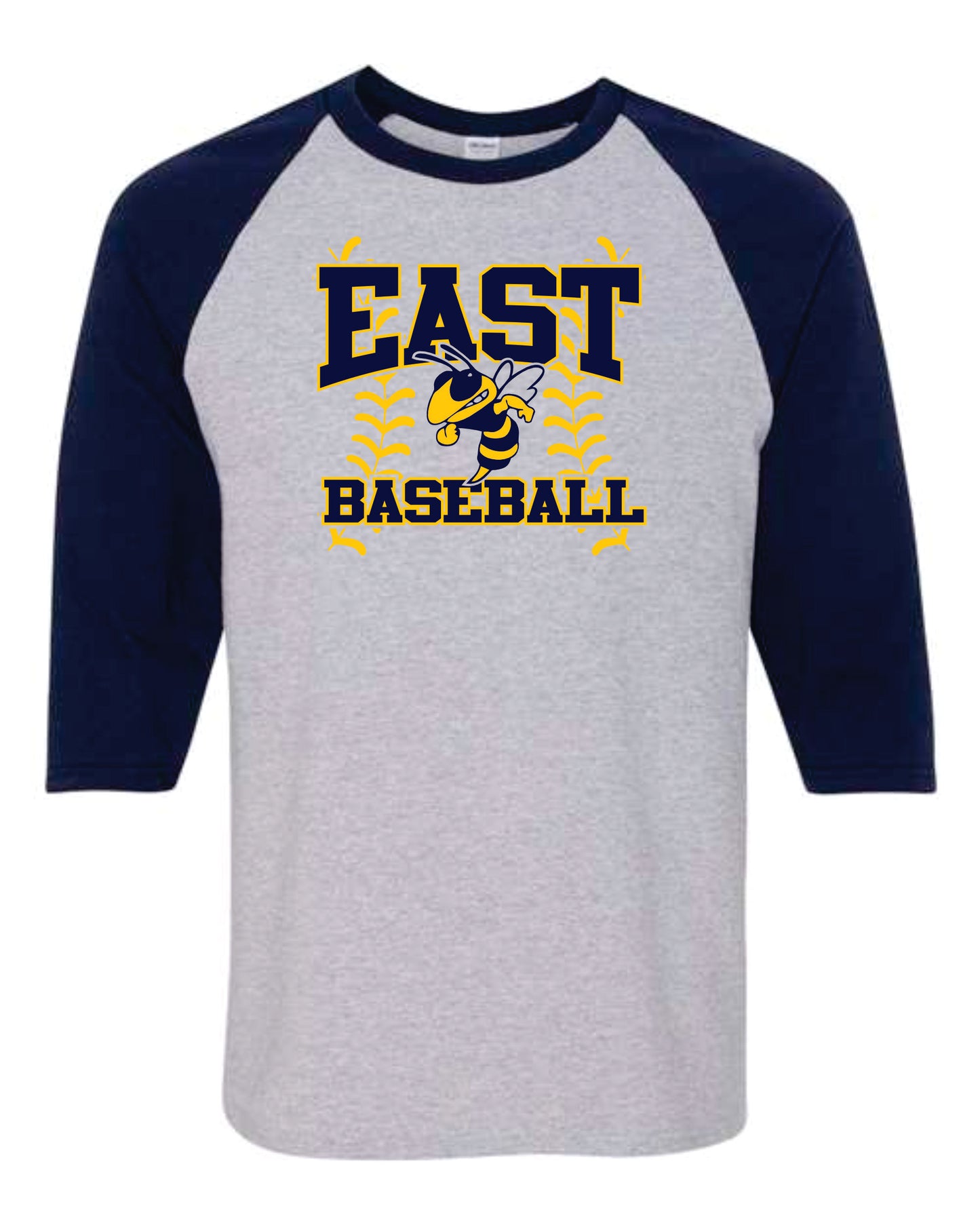 East Fairmont Baseball Raglan