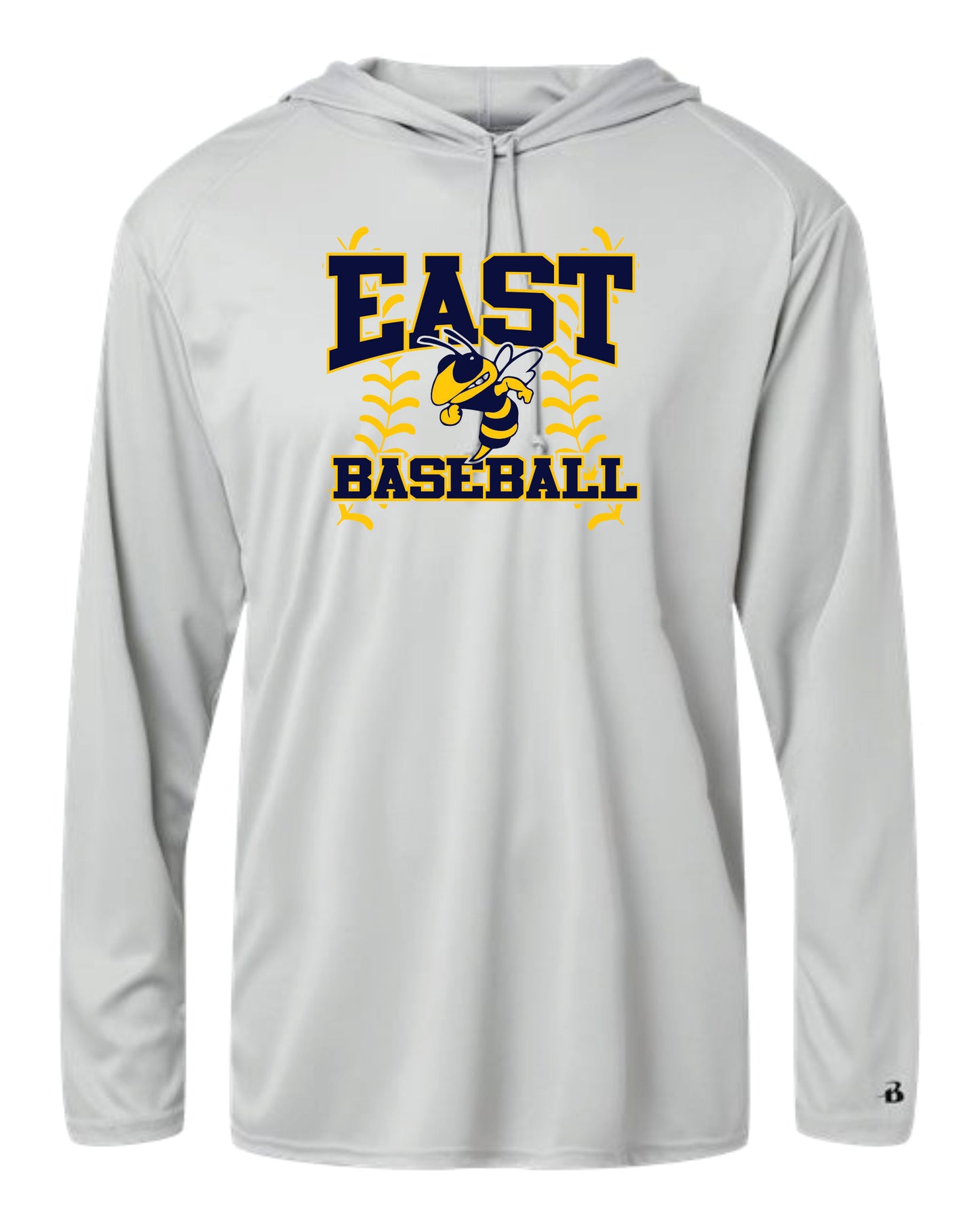 East Fairmont Baseball Dri Fit Long Sleeve with Hood