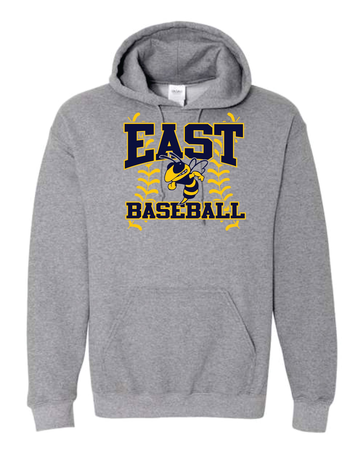 East Fairmont Baseball Hooded Sweatshirt