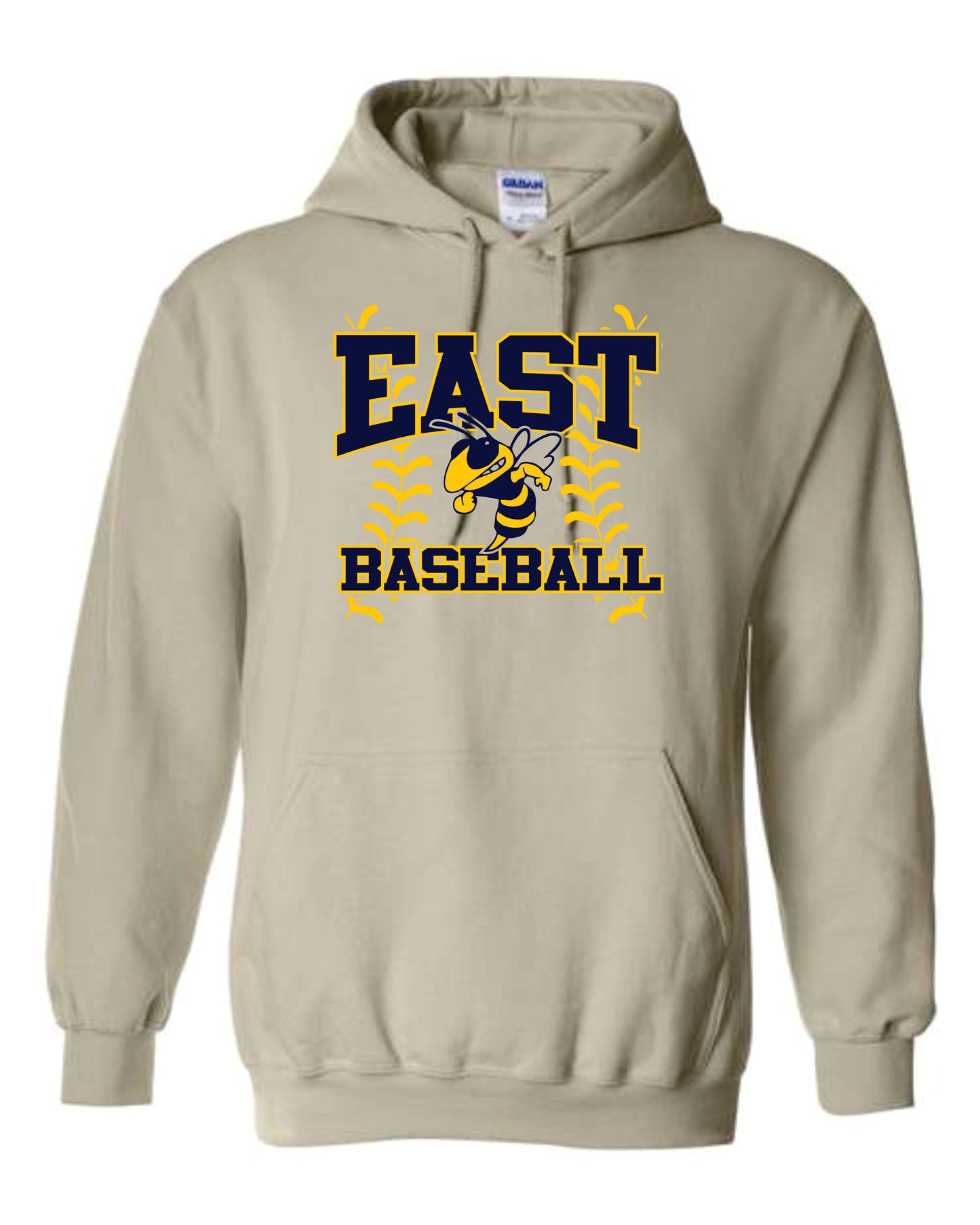 East Fairmont Baseball Hooded Sweatshirt