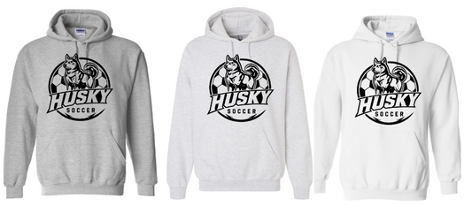 Husky Pups Girls Soccer 2026 Hooded Sweatshirt