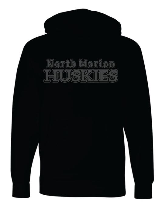 Independent Trading Co. Hooded Sweatshirt North Marion Huskies