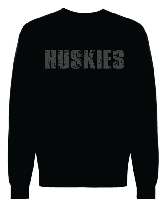 Independent Trading Co Sweatshirt Distressed Huskies