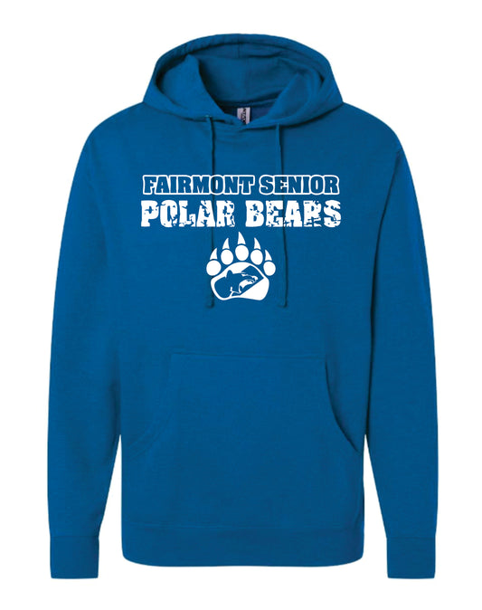 Independent Trading Co. Hooded Sweatshirt Polar Bears