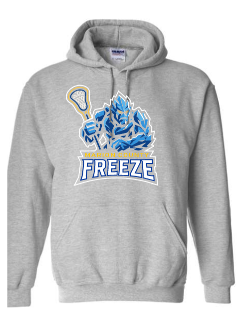 MC Freeze Hoodie Adult and Youth Black or Sport Grey
