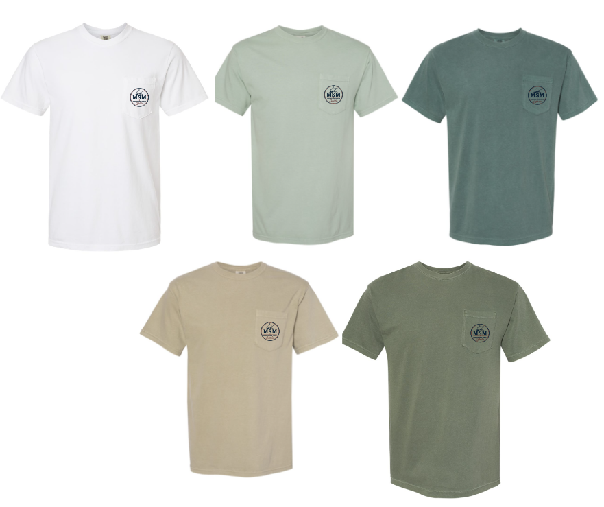 MSM Comfort Colors Short Sleeve T-shirt with POCKET