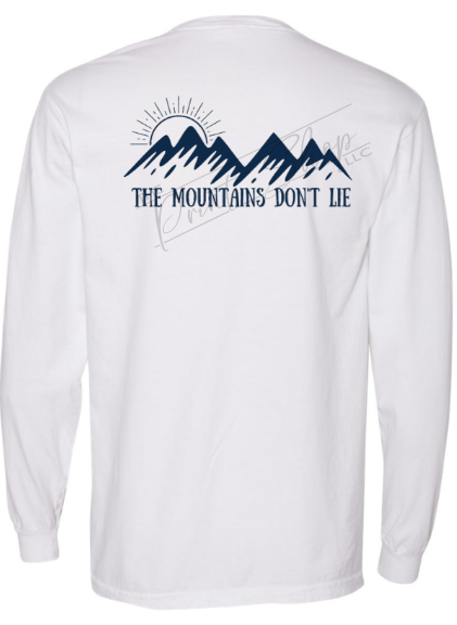 MSM Comfort Colors Long Sleeve T-shirt with POCKET