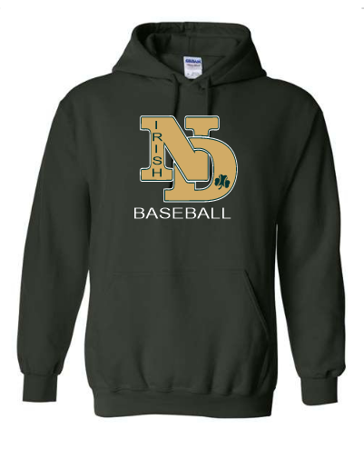 Notre Dame Baseball Hooded Sweatshirt