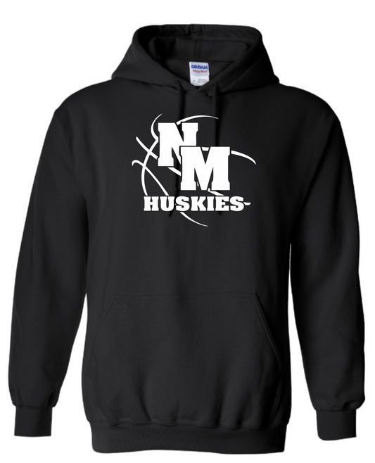 NM Huskies Basketball Hooded Sweatshirt