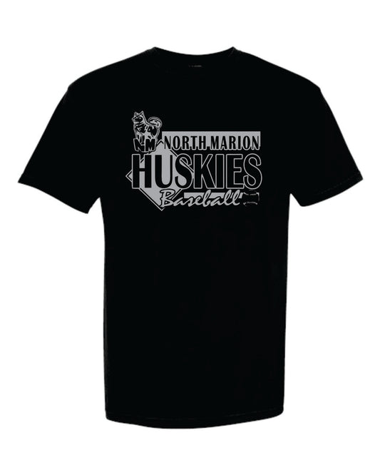 North Marion Comfort Colors Black with Grey Print