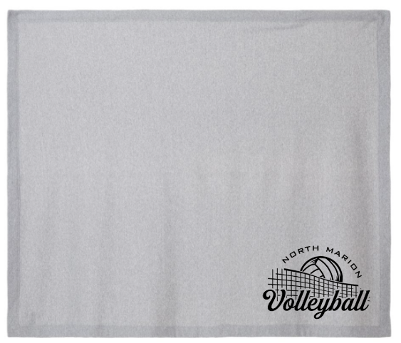 North Marion Volleyball Blanket
