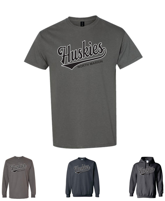 Old School Huskies NM - Grey