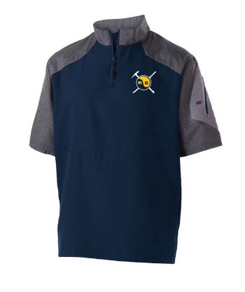 Adult Short Sleeve Quarter Zip Pullover