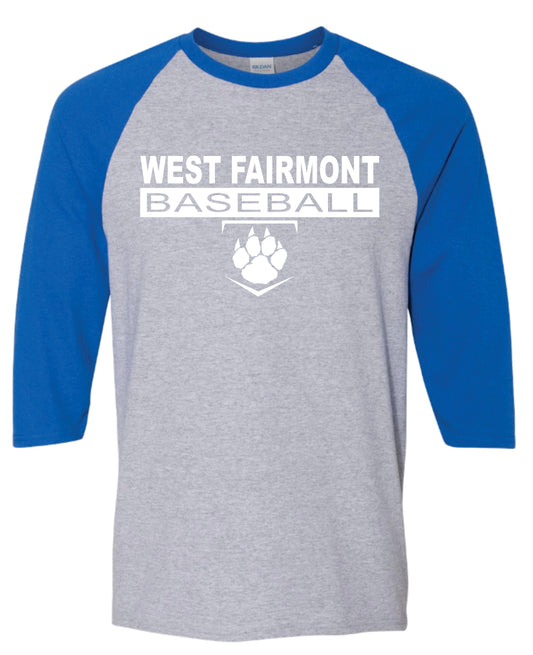 West Fairmont Baseball Raglan